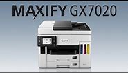 Introducing the Canon GX7020 Wireless MegaTank Small Office All-in-One Printer