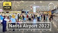 [4K/HDR/Binaural] Terminal 1 : Narita International Airport 2022 Walking Tour - Chiba Japan