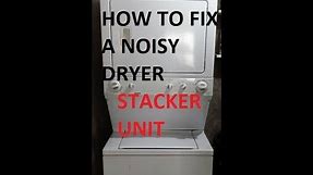 How to Fix A Noisy Dryer Kenmore Stacker