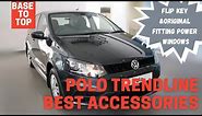 VOLKSWAGEN POLO ACCESSORIES || BASE TO TOP || MUSIC SYSTEM || ARTICO SEATS || FLIP KEY #9550010888