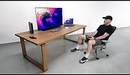 New 48-inch Massive OLED Desk Setup