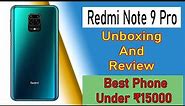 Redmi note 9 pro unboxing,| good camera budget phone.
