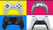 Evolution of PlayStation Controllers 1994-2020