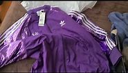 Korn/adidas collab purple sequin track jacket [ UNBOXING ]