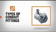 Types of Conduit Fittings | The Home Depot