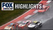 Chase Elliott wins rain heavy COTA Grand Prix | NASCAR ON FOX HIGHLIGHTS