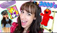 BUYING EVERY NOSTALGIC 2000'S TOY AND TREND!