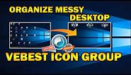 BEST WAY TO ORGANIZE DESKTOP ICONS || FREE APPS FOR YOUR MESSY DESKTOP
