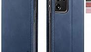 Samsung Galaxy S21 Ultra Case,Galaxy S21 Ultra Case Wallet with [RFID Blocking] Card Holder Kickstand Magnetic,Leather Flip Wallet Case for Samsung Galaxy S21 Ultra 6.8 Inch(Blue)