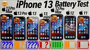 iPhone 13 ULTIMATE iPhone Battery Test!