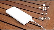 Charge with Lightning using Belkin’s new BOOST↑CHARGE™ Power Bank 10K with Lightning Connector
