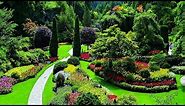 4K HDR Video – Beautiful Flower Garden in Canada, The Butchart Gardens