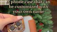 Custom PU Leather Phone Case with Your Photo Name- Card Holders,Wireless Charging- Personalized Flip Phone Case for iPhone 14 15 13 12 11 Plus Pro Max , Great Gift Idea for Wife Husband (Brown)
