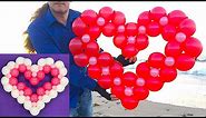 Heart Shape Balloon Decoration! Tutorial | How To