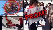 This Prom Proposal Is CRAZY... Spiderman / TikTok / Homecoming / Crazy / Reaction / Memes
