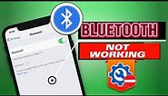 How To Fix Bluetooth Not Working on iPhone iOS 16 | iPhone Bluetooth Issues