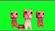 El Gato Dancing Cats Green Screen Meme Chroma Key Template