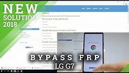 How to Bypass Google Verification in LG G7 - Unlock FRP |HardReset.Info
