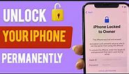 How To Bypass iPhone Passcode if Forgot 2024| How to Open A Locked iPhone Without Computer 2024