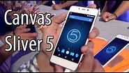 Micromax Canvas Sliver 5 Q450 Hands On Review