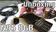 Nokia N95 8GB Unboxing 4K with all original accessories Nseries RM-320 review
