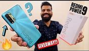 Redmi 9 Power Unboxing & First Look - Most POWERful Budget Phone??? GIVEAWAY🔥🔥🔥