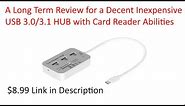 Best USB 3.0 HUB with Card Reader Long Term Review