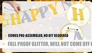 Happy New Year Glitter Banner