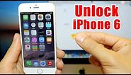How To Unlock Iphone 6 on any iOS - AT&T, T-mobile, Rogers, Vodafone, Orange, etc.