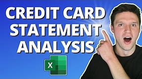 Credit Card Statement Analysis | Under 5 Minutes