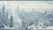 Winter landscape screensaver | snowy TV Art for Samsung Frame TV | Smart TV paintings | wall decor