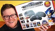 Sega Mega Drive (Genesis) Classic Games Console With 80 Built In Games - By ATGAMES