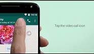 How to Make Video Calls | WhatsApp