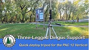 DIY PAC-12 antenna tripod!