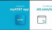 myAT&T Billing and Payment Experience | Online Payment | Billing | AT&T