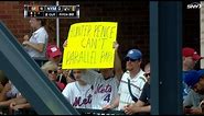 Mets' broadcast discuss funny Hunter Pence signs