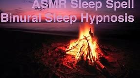ASMR Sleep Spell: Binaural Sleep Hypnosis with layered audio