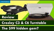 Review: Crosley C3 & C6 turntable! Is Crosley C-line the hidden gem for vinyl community?