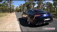 2017 Lexus LC 500 (V8) 0-100km/h & engine sound