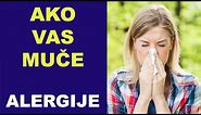 Ako vas ovih dana muče alergije evo šta može pomoći / dr Bojana Mandić 2.0