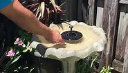 11 Best Solar Powered Fountain Pumps - Garden Lovers Club