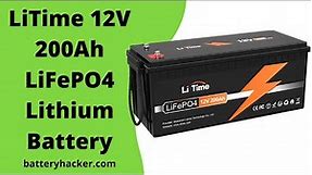 LiTime 12V 200Ah LiFePO4 Lithium Battery Review | Off Grid Solar Battery Review