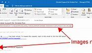 How to Fix Images Not Downloading Automatically in Outlook - Gimmio