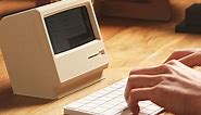 Vintage Macintosh iPhone Stand