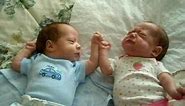 5-3-10.AVI Babies first fist fight