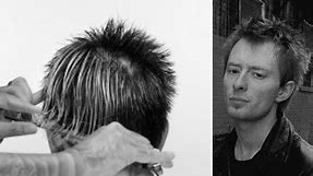 1990s Thom Yorke short haircut
