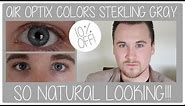 Air Optix Colors Contact Lenses: Sterling Gray Review