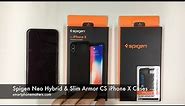 Spigen Neo Hybrid & Slim Armor CS iPhone X Cases