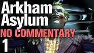 Batman Arkham Asylum Walkthrough Part 1 - Transporting the Joker HD No Commentary