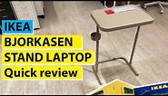 Ikea BJORKASEN Stand Laptop, quick review